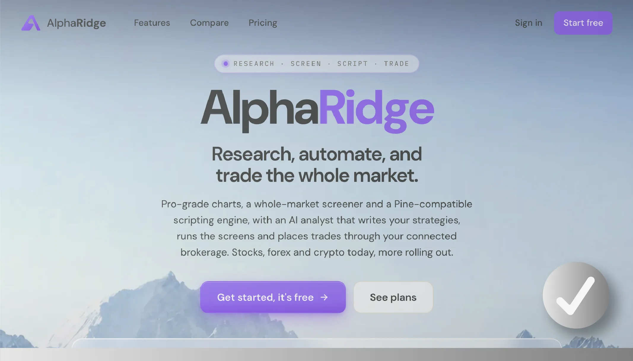 Subnet 45 AlphaRidge