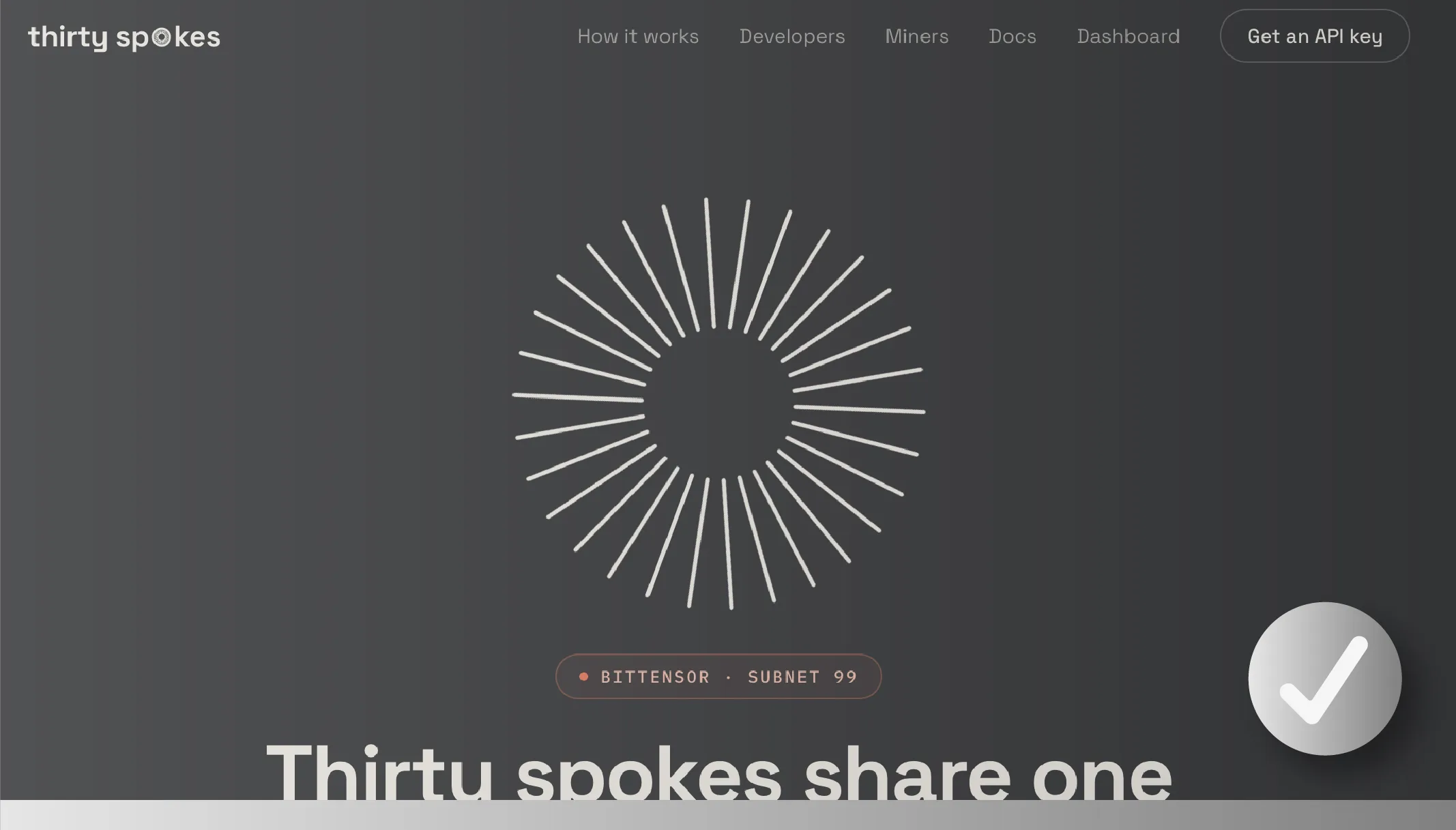 Subnet 99 Thirty Spokes