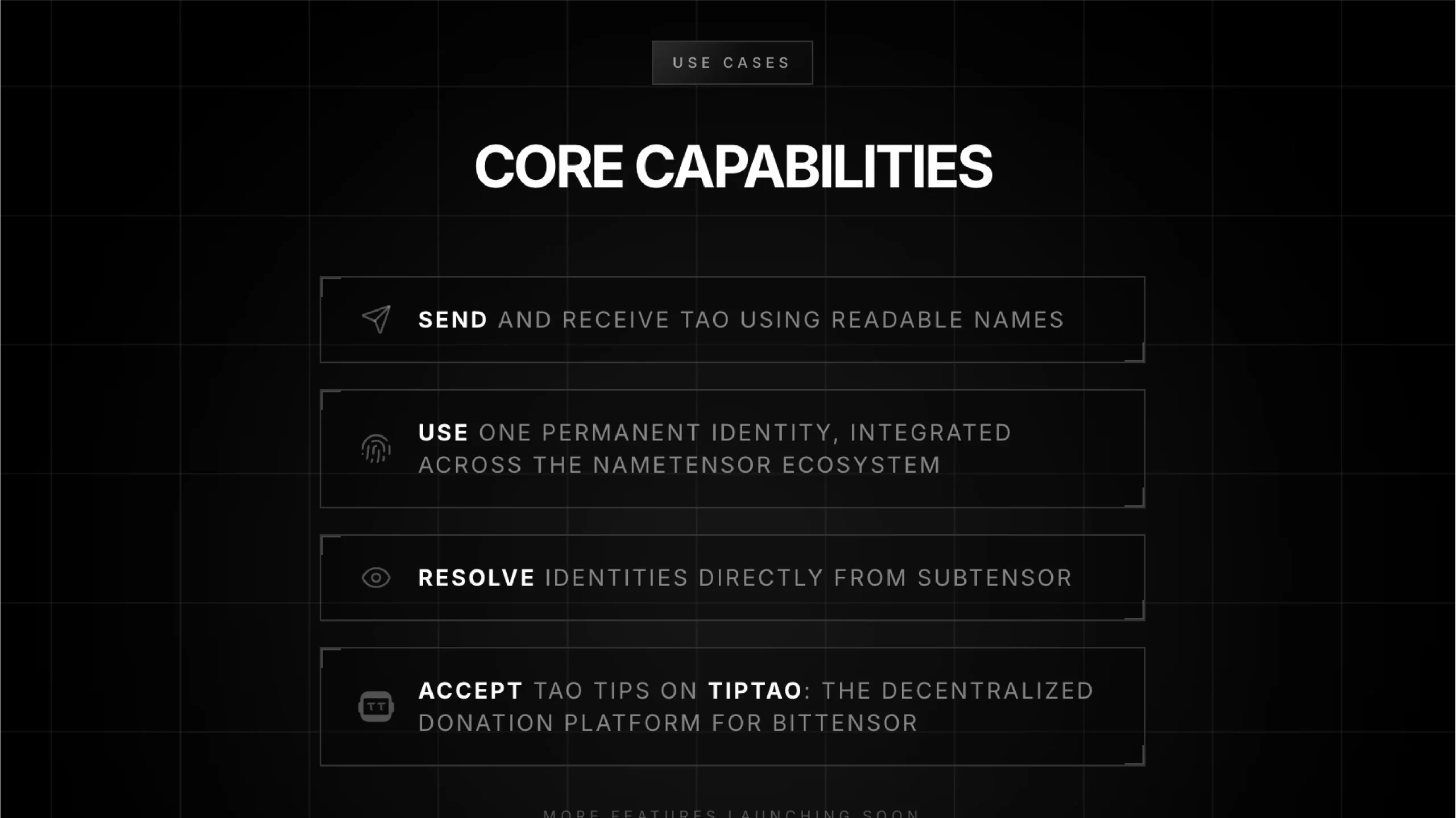 NameTensor Core Capabilities