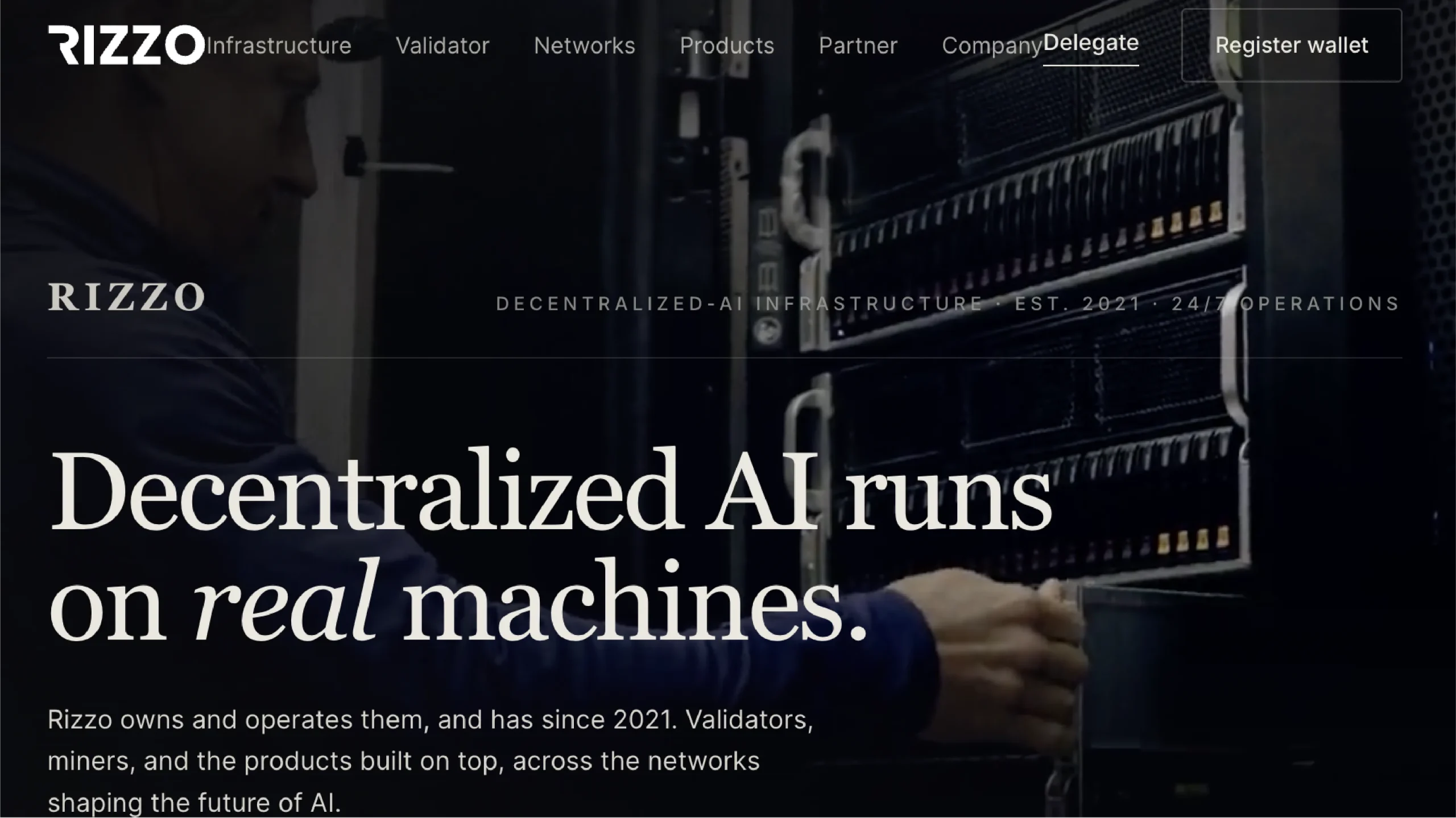 Rizzo Homepage